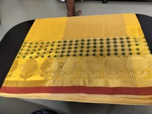 Unused Saree With Embroidery Work