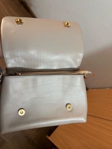 Chic Ruched Handle Chain Bag