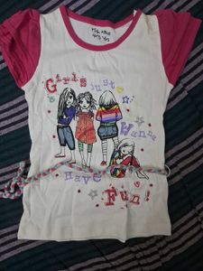 Set Of 2 Tops And Jeans For Kids