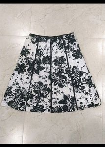 Branded Black White Skirt