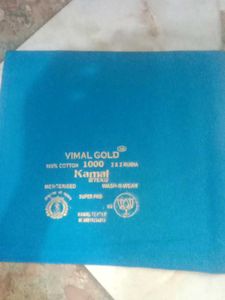 5 Pcs Vimal Gold Cotton Fabric - Unstitched