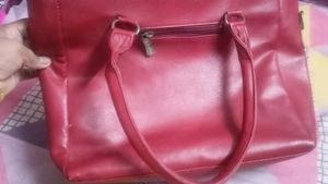 Red Handbag Tote