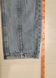 Light Wash Patchwork Jeans