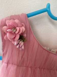 Cute Pink Party Wear Frock
