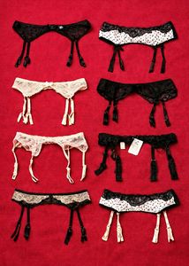 8 pcs Lace Garter Belt Combo  | Mix Size