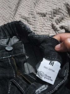 Wide Leg Black Jeans