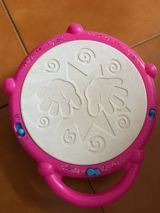 Pink Kids Drum Toy