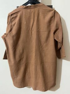 Brown Casual Top for Women