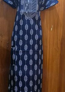 Pure Cotton Printed Nighty For Summer..