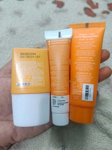 Sunscreen Combo + Foxtale Moisturizer FREE!!!
