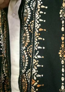 Madhubani Kaatha Stitch Kurta For Men