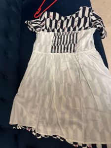 Geometric Print Dress
