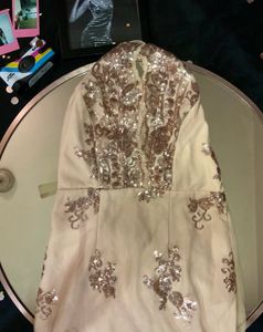 Champagne Sequin Dress🍾