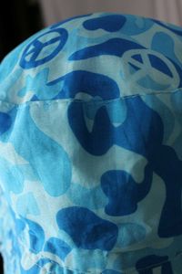 Blue Camo Bucket Hat