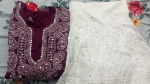 Lakhnawi Plazo Suit