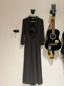 Elegant Jumpsuit with Tie Detail