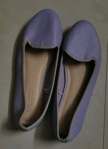 Lavender Ballet Flats