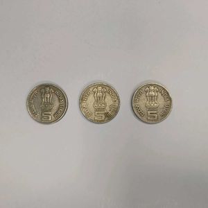 💥😱Vintage Indian Coins - Set of 3⚡