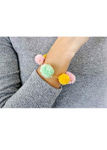 Pack of 5 Packets Pompom Wool Balls(60 Pcs.)