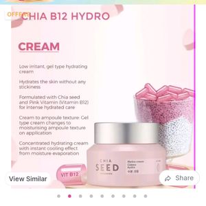 Chia Seed Advance Face Cream 40% off Big Discount