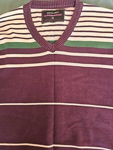 Men Purple Sweater