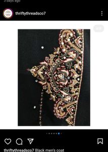 Hand Work Desginar Zardozee Sherwani