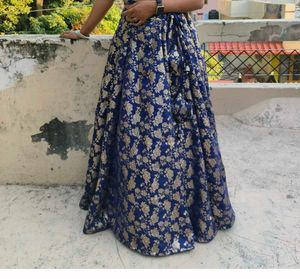 Elegant Blue Lehenga Choli