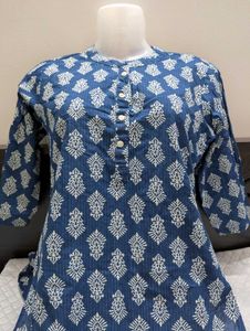 Indo Era Branded Women&#39;s Kurta 💙🤍💙