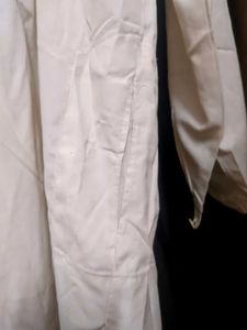 Mens White Plain Kurta