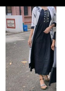 Multiwear Shrug Kurta Set