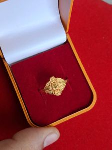 Gold Flower Ring 22crt