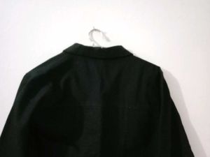 Aesthetic Black Crop Denim Jacket