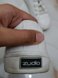 White Casual Sneakers