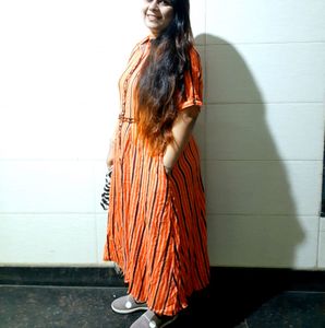 Shirt Style Gown