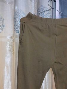 Women  Pancil Pant  Golden