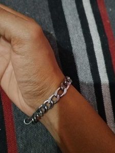 Chunky Silver Chain Bracelet
