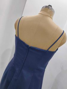 Elegant Navy Blue Gown