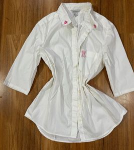 H&amp;M Bow Printed Shirt 🎀🎀
