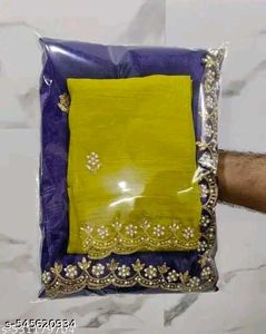Elegant purple saree  💜