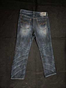 CLRIDE.N Men&#39;s Dark Wash Premium Jeans