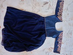 Dress With Embroidery Work