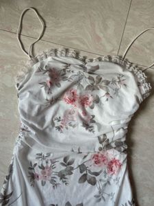 Floral Print Bodycon Dress