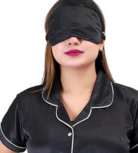 Satin Night Suit With Pyjama For Women and Girls