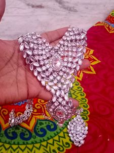 Sliver Kundon Set