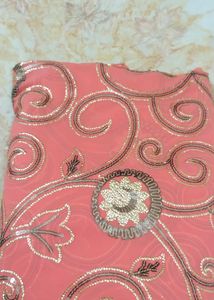 Heavy Sequence Work saree... 1 time used only..