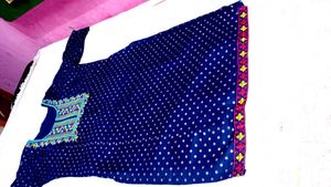 Embroidered Blue Kurta