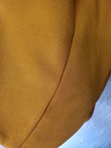 Mustard Yellow Wrap Blouse