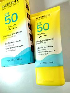 Insight SPF 50 Sunscreen