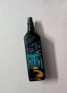 HandPainted landscape Bottle Decor