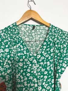 Floral Wrap Dress
